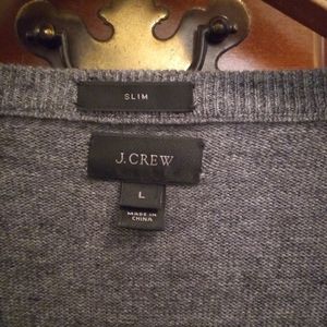 J. Crew. V neck Cotton Sweater